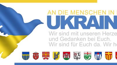 Kreisweite Solidarität mit der Ukraine